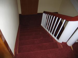 Treppenanlage die rote Treppe